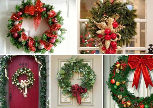 Новогодние украшения для комнаты. Как украсить дом (комнату, стены, двери) к Новому году своими руками