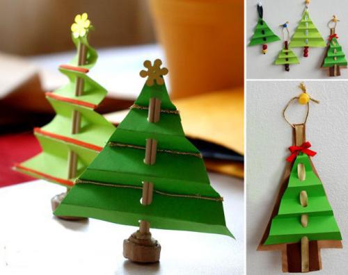 Украшения на Новый год своими руками из бумаги. Новогодние поделки из бумаги своими руками 2023