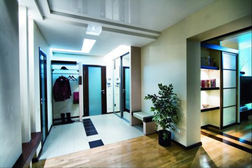 Как создать зонирование гостиной от коридора: практические советы 03