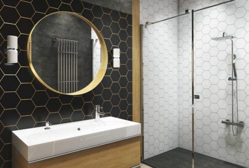 Дизайн плитки в ванной 2021. Дизайн ванной комнаты 2021 года: примеры красивого и современного оформления интерьера в ванной (135 фото)