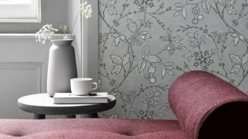 Серые обои в интерьере. Серые обои: 125 фото и видео описание, как выбрать и использовать серые обои в дизайне интерьера