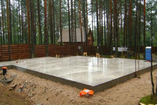 Толщина фундаментной плиты для двухэтажного дома. Монолитный фундамент 02 Толщина фундаментной плиты для двухэтажного дома. Монолитный фундамент 02