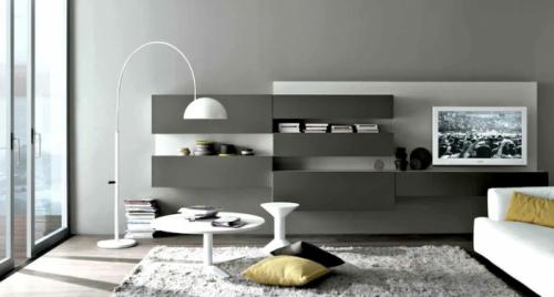 Серая мебель, какой цвет стен. Сочетание серого цвета в интерьере жилых помещений