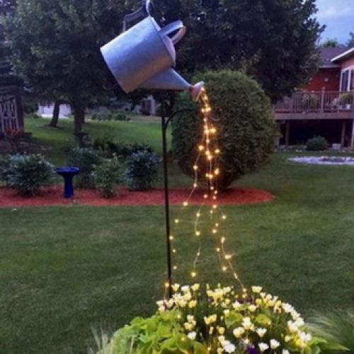 Удивительные украшения для сада: как сделать свой уголок уникальным 05 Удивительные украшения для сада: как сделать свой уголок уникальным 05