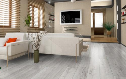 Обои под серый пол. Серый пол в интерьере квартиры. Какие обои и двери подойдут под серый ламинат? 110 лучших фото примеров