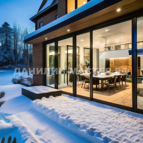 Какие конструкции можно использовать для создания всесезонной террасы. Тренды 2024 в загородном строительстве: всесезонные террасы с безрамными раздвижными окнами