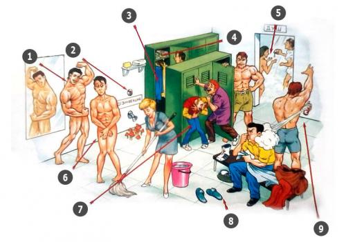 Какие правила этикета следует соблюдать в раздевалках. Правила поведения в раздевалке после тренировки