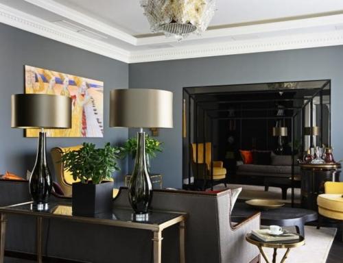 Серый и желтый в интерьере. СЕРО-ЖЕЛТАЯ ГОСТИНАЯ: АЗЫ ПРОЕКТИРОВАНИЯ