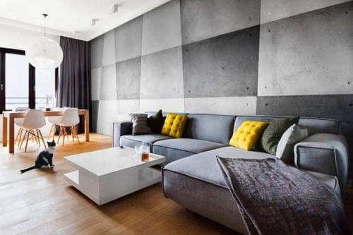 Серый и желтый в интерьере. СЕРО-ЖЕЛТАЯ ГОСТИНАЯ: АЗЫ ПРОЕКТИРОВАНИЯ