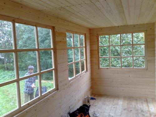 Чем обшить веранду снаружи неотапливаемую. Материал для холодной веранды