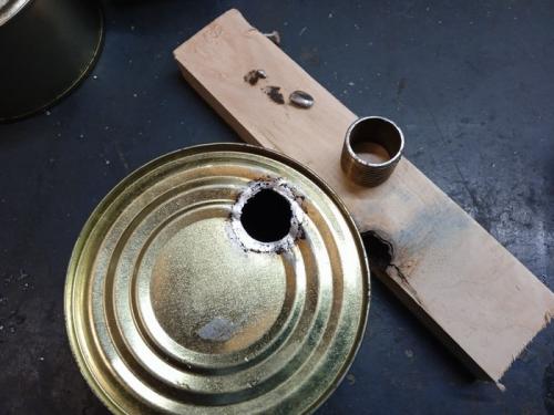 Самодельная канистра для бензина. Прикольная мини канистра из консервных банок