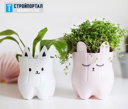 Простые поделки из пластиковых бутылок. Поделки из пластиковых бутылок