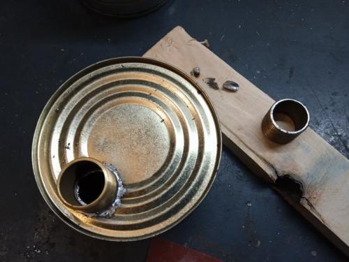 Самодельная канистра для бензина. Прикольная мини канистра из консервных банок