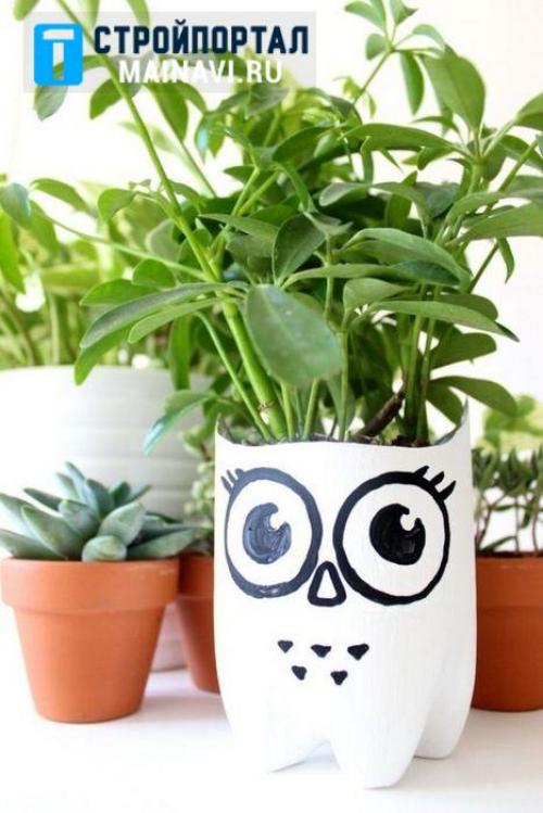 Простые поделки из пластиковых бутылок. Поделки из пластиковых бутылок