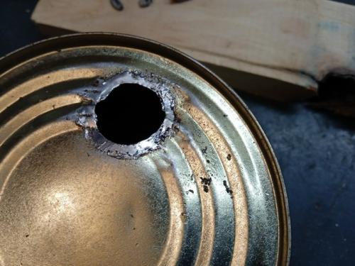 Самодельная канистра для бензина. Прикольная мини канистра из консервных банок