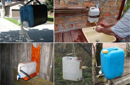 Пластиковые канистры вторая жизнь. Что можно сделать из пластиковых канистр для сада