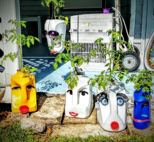 Пластиковые канистры вторая жизнь. Что можно сделать из пластиковых канистр для сада