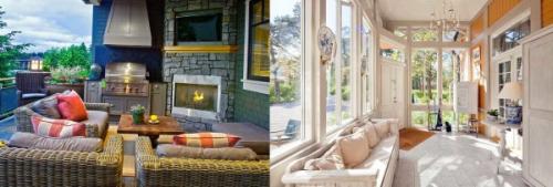 Как оформить интерьер веранды в частном доме. Как обустроить веранду: выбор стиля