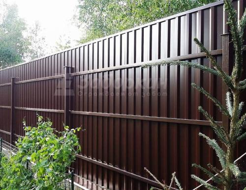 Строительство металлического забора для дачи: шаг за шагом 06