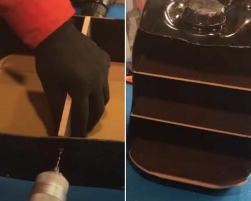 Самоделки из канистры. Переносной кейс-органайзер для мелочевки