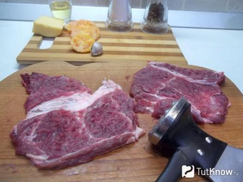 Свиные отбивные на сковороде от Шефмаркет. Приготовление: 21