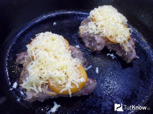 Свиные отбивные на сковороде от Шефмаркет. Приготовление: 28