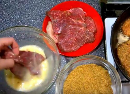 Мягкие отбивные из говядины. Отбивные из говядины на сковороде