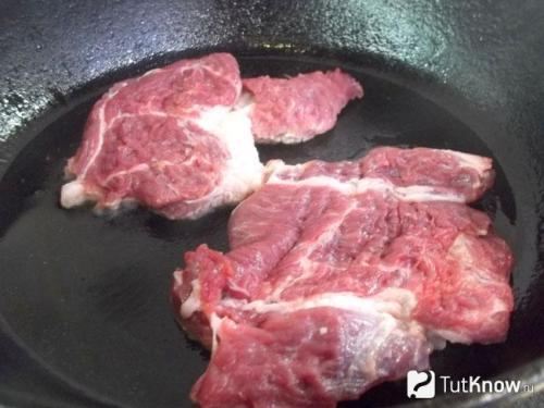 Свиные отбивные на сковороде от Шефмаркет. Приготовление: 22