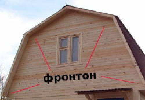 Как выбрать подходящую форму фронтона. Что такое фронтон? Общая информация о его устойстве