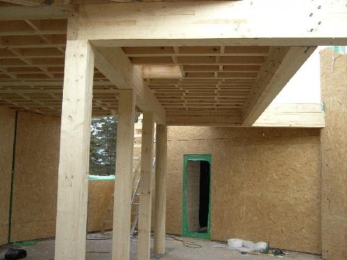 Как правильно установить подпорки под балки. Какие требования предъявляют к перекрытиям?