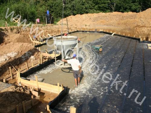 Фундамент для двухэтажного дома плюс подвал. Виды 10 Фундамент для двухэтажного дома плюс подвал. Виды 10