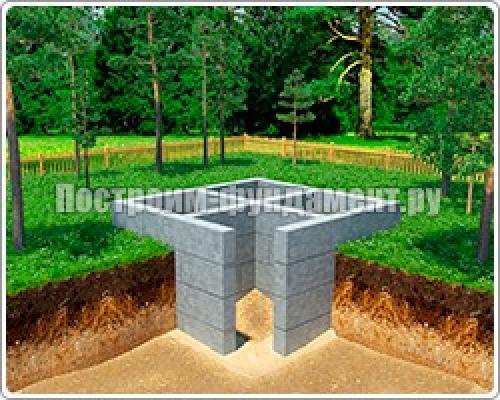 Фундамент для дома с подвалом 7 СЕРИЯ. Ленточные фундаменты 06 Фундамент для дома с подвалом 7 СЕРИЯ. Ленточные фундаменты 06