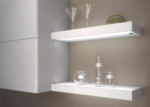 Что такое скрытое крепление полок к стене