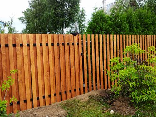 Забор из деревянного штакетника своими руками. Устанавливаем деревянный штакетник - бюджетную ограду для дачи