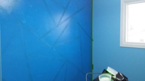 Покраска стен геометрическими фигурами. Как создать геометрический узор на стенах в закладки