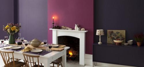 Комбинированная покраска стен. Как оригинально покрасить стены в два цвета?