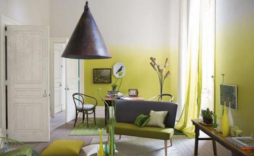 Комбинированная покраска стен. Как оригинально покрасить стены в два цвета?