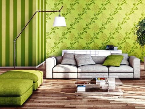 Применение виниловых обоев на флизелиновой основе