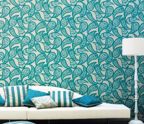 Применение виниловых обоев на флизелиновой основе