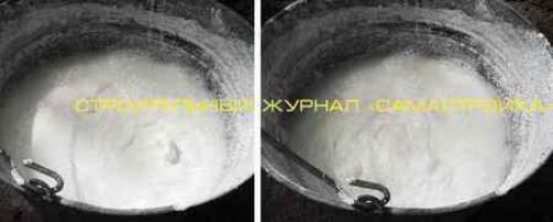 Как гасить известь для побелки стен. Гашение извести