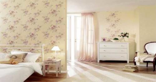 Как модно клеить обои в спальне. Выбор цвета
