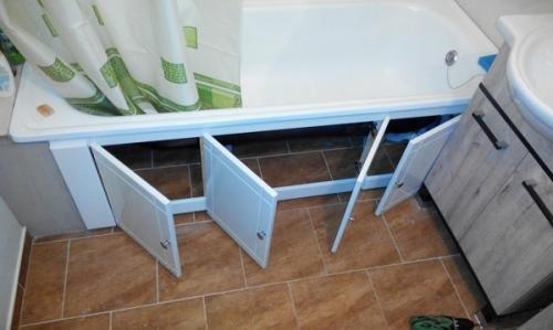 Экран под ванну из плитки своими руками. Экран под ванну из плитки: варианты и способы устройства 14