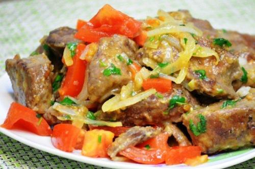 Как правильно разрезать и приготовить самый вкусный рецепт печени печень. Как приготовить свиную печень: 20 рецептов вкусных блюд