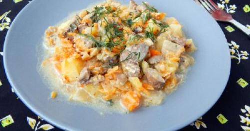 Какие ингредиенты обычно используются в блюдах из говяжьей печени