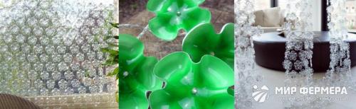 Какие типы цветов можно создать из пластиковых бутылок. Как сделать цветы из пластиковых бутылок