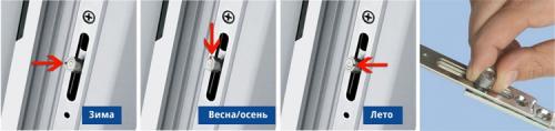 Как переключить пластиковые окна на зимний режим. Переводим окна в зимний режим правильно