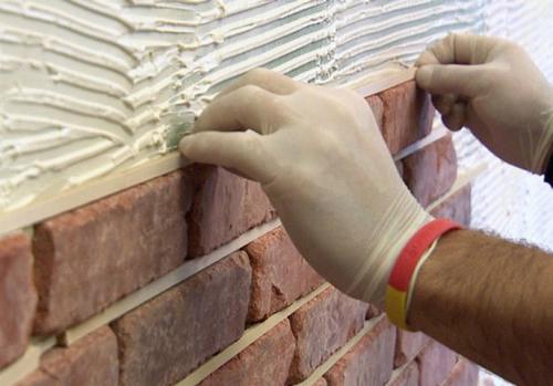 Декоративный камень, как укладывать. Как класть декоративный камень