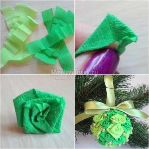 Какие материалы можно использовать для новогодних украшений своими руками