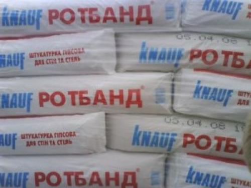 Какой водой разводить Ротбанд. Особенности работы со штукатуркой Ротбанд