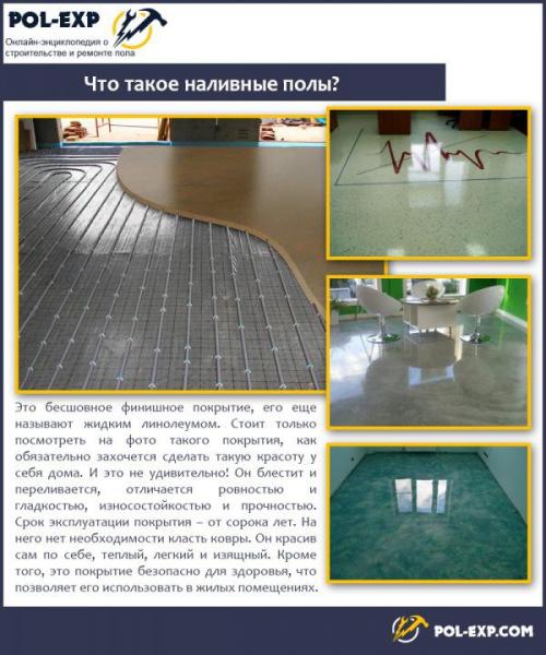 Какие цвета и текстуры можно использовать для наливного пола. Декоративные наливные полы